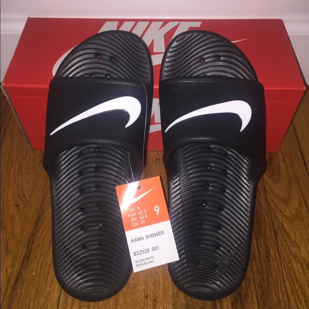 1 PAIR LEFT Nike Kawa Shower Slide Mens Size 9 - Picture 3 of 4